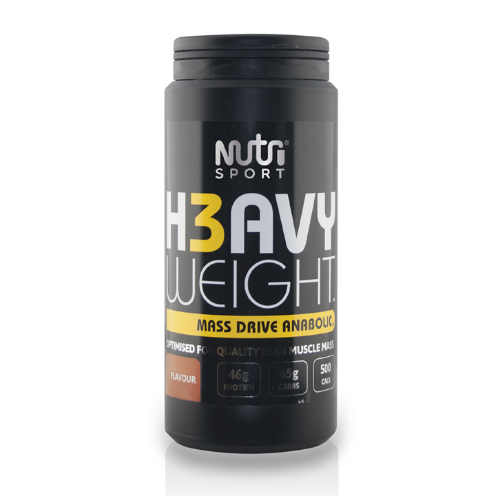 NutriSport H3avyweight Mass Drive Anabolic 500g Vanilla