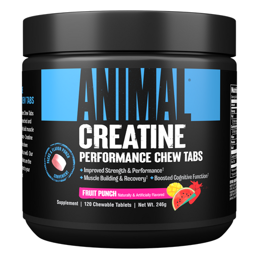 Animal Creatine Chews 120 Tabs Candy Crush'd
