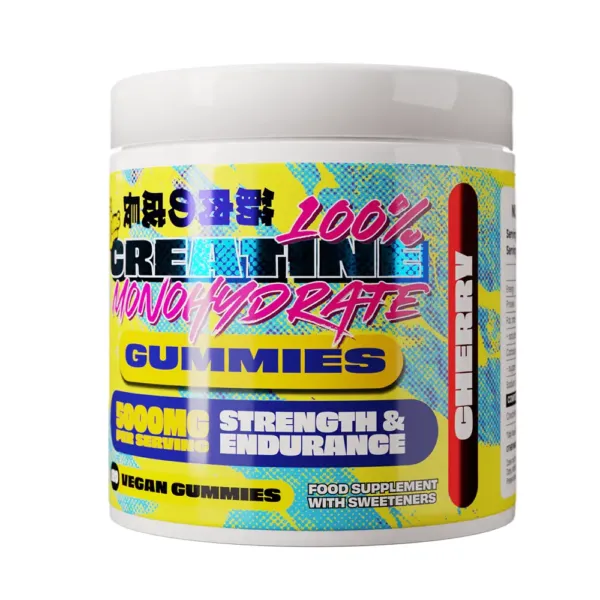 Chaos Crew Creatine Gummies 120Softgels Strawberry