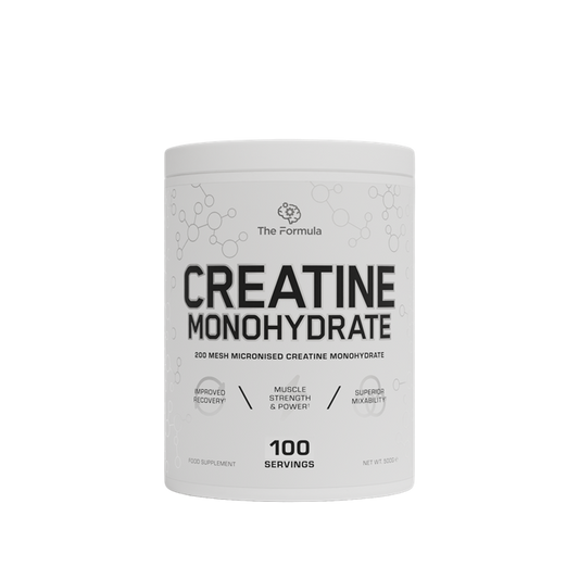 The Formula CREATINE Monohydrate 100% Micronised 500g Unflavoured