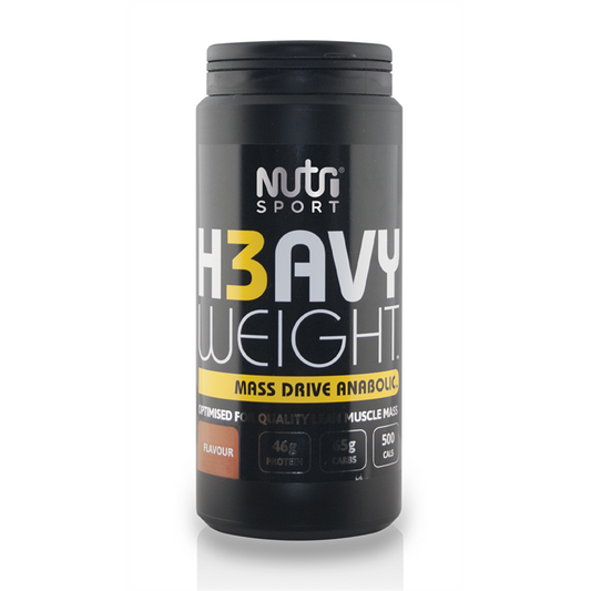 NutriSport H3avyweight Mass Drive Anabolic 500g Vanilla