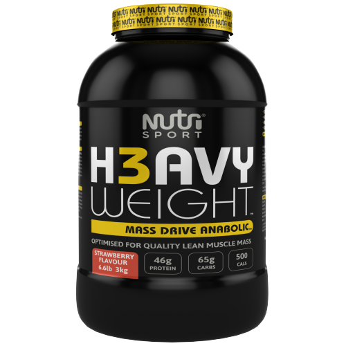 NutriSport H3avyweight Mass Drive Anabolic 3kg Vanilla