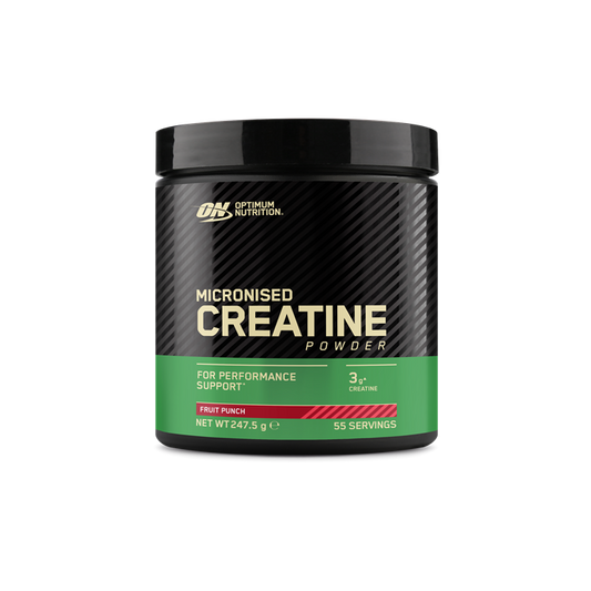 Optimum Nutrition Micronised Creatine 247.5g Orange