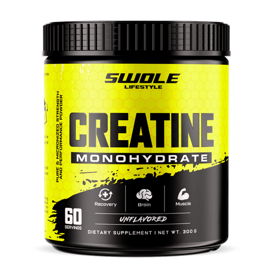 SWOLE Lifestyle Creatine Powder Micronised 300g Unflavoured