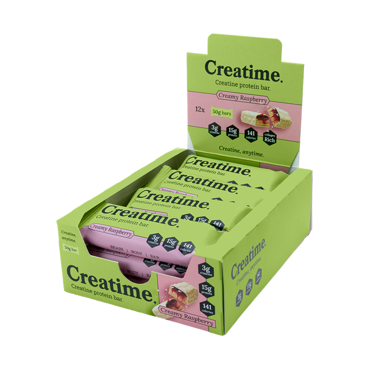 Creatime Creatine Protein Bar 12x50g Salted Caramel