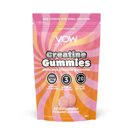 VOW Nutrition Creatine Gummies 60 Tabs Watermelon
