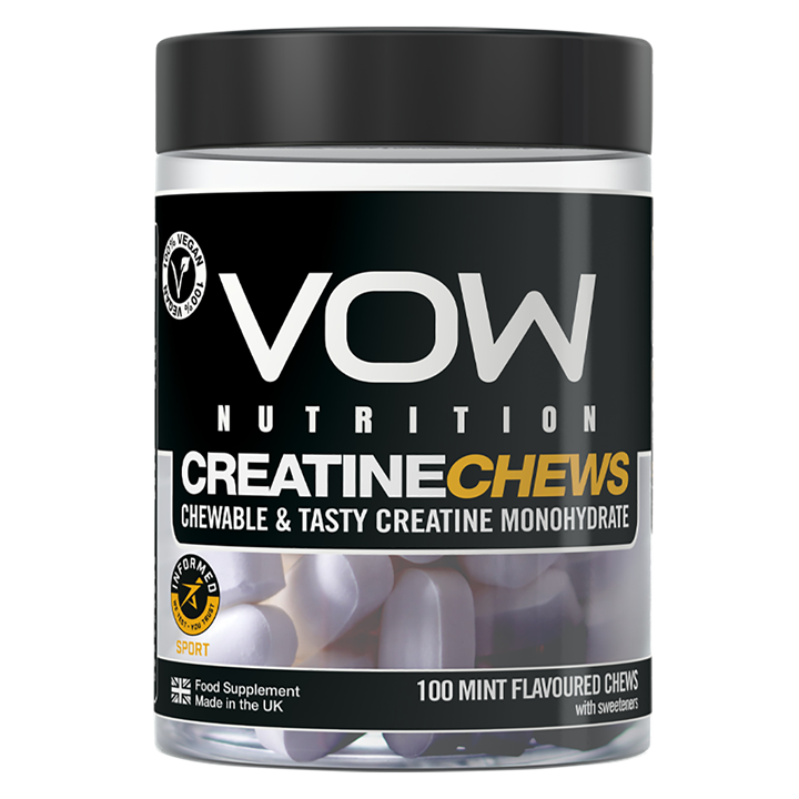 VOW Nutrition Creatine Chews 100 Tabs Strawberry